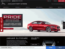 Tablet Screenshot of ftmyersjaguar.com